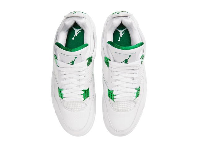 Jordan Jordan 4 Retro Metallic Green - view 3