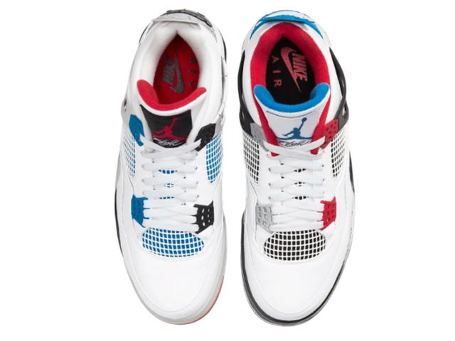 Jordan Air Jordan 4 Retro SE /Fire Red/Tech Grey/Military Blue - view 2