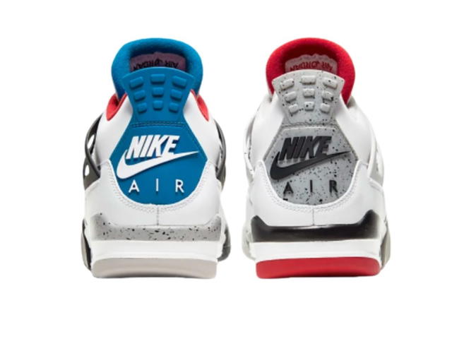 Jordan Air Jordan 4 Retro SE /Fire Red/Tech Grey/Military Blue - view 3