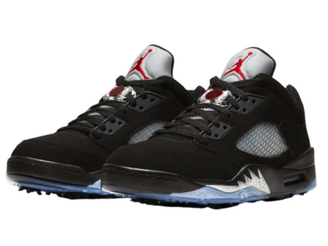 Jordan Air Jordan 5 Retro Low Golf Black Metallic - view 2