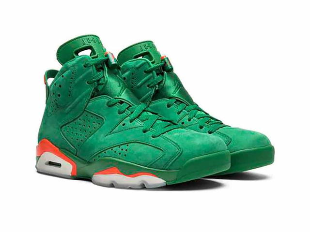 Jordan Jordan 6 Retro Gatorade Green - view 5