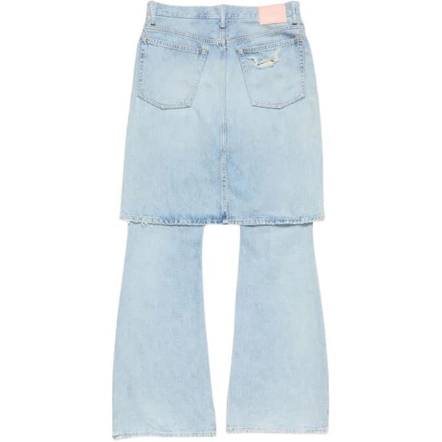 Acne Studios Acne Studios Ripped Panelled - Blue - view 2