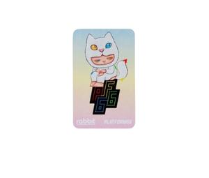 Buy Alex Face x Platform66 Multi Color Rabbit Card OS at Sasom – Authentic and Ready to Ship
