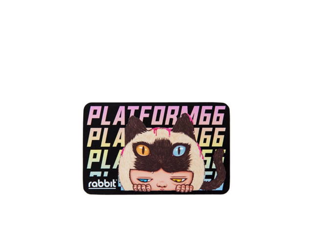 Alex Face Alex Face x Platform66 Rabbit Card Black - view 1
