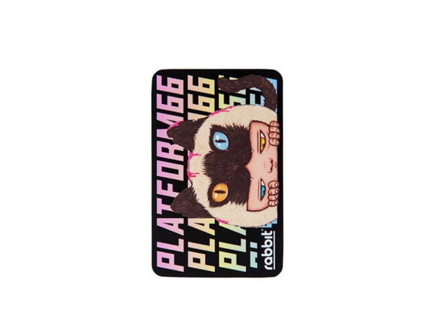 Alex Face Alex Face x Platform66 Rabbit Card Black - view 2