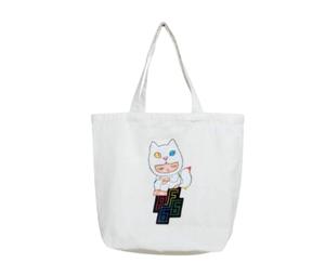 Buy Alex face X Platform66 Tote Bag OS White at Sasom – Authentic and Ready to Ship