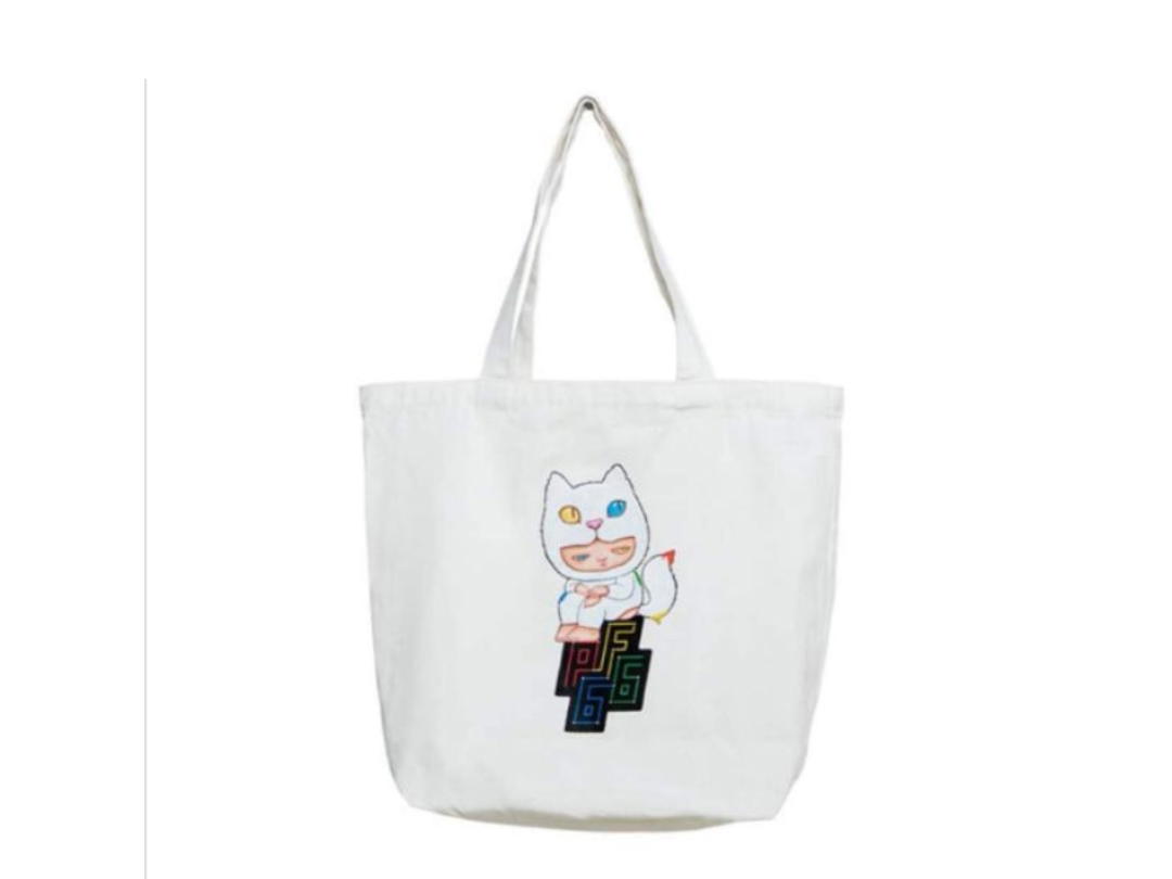 Alex Face Alex face X Platform66 Tote Bag OS White