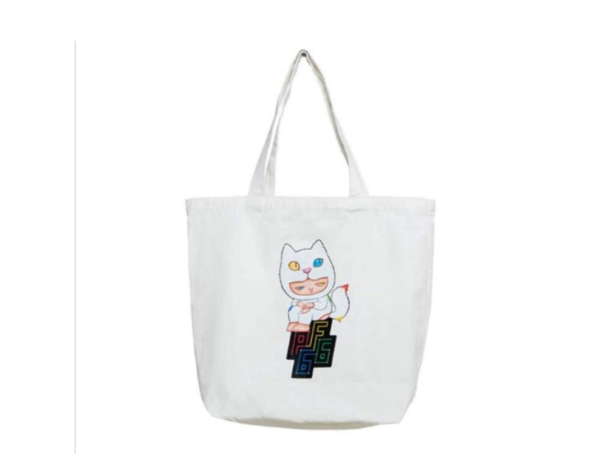 Alex Face Alex face X Platform66 Tote Bag OS White