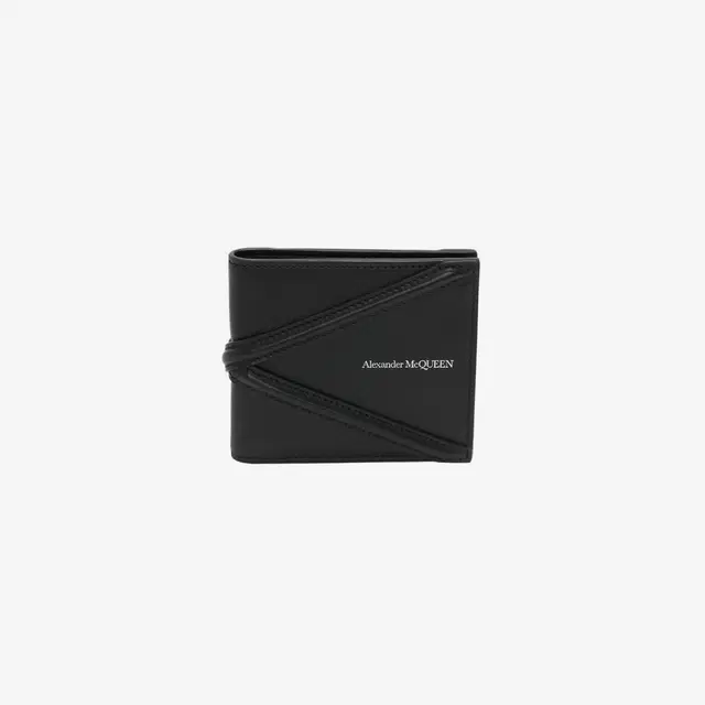 Alexander McQueen Alexander McQueen Harness Billfold Wallet Black - view 2