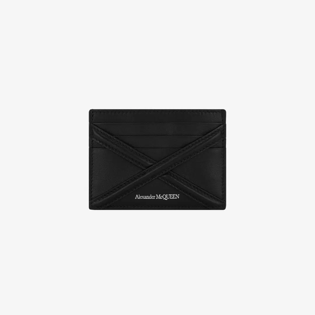 Alexander McQueen Alexander McQueen Harness Card Holder Black