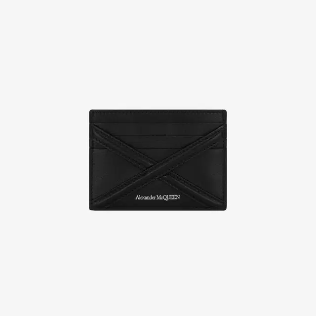 Alexander McQueen Alexander McQueen Harness Card Holder Black - view 2