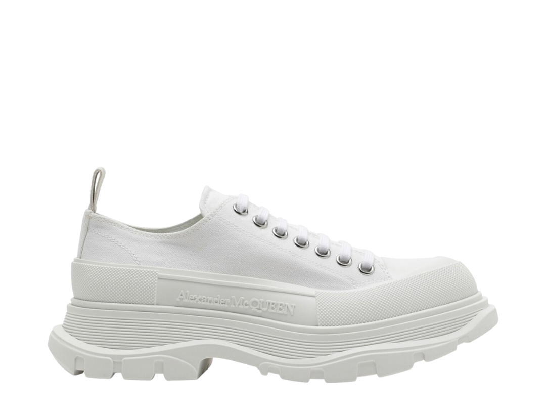 Alexander McQueen Alexander McQueen Tread Slick Low Lace Up White White