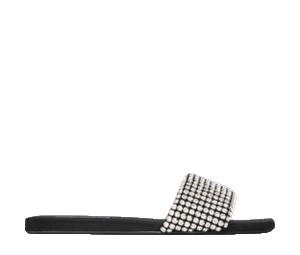 Buy Alexander Wang Anya Crystal Slide Sandal Black at Sasom – Authentic and Ready to Ship