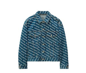 Buy Alexander Wang Game Logo Jacket Denim (W) at Sasom – Authentic and Ready to Ship
