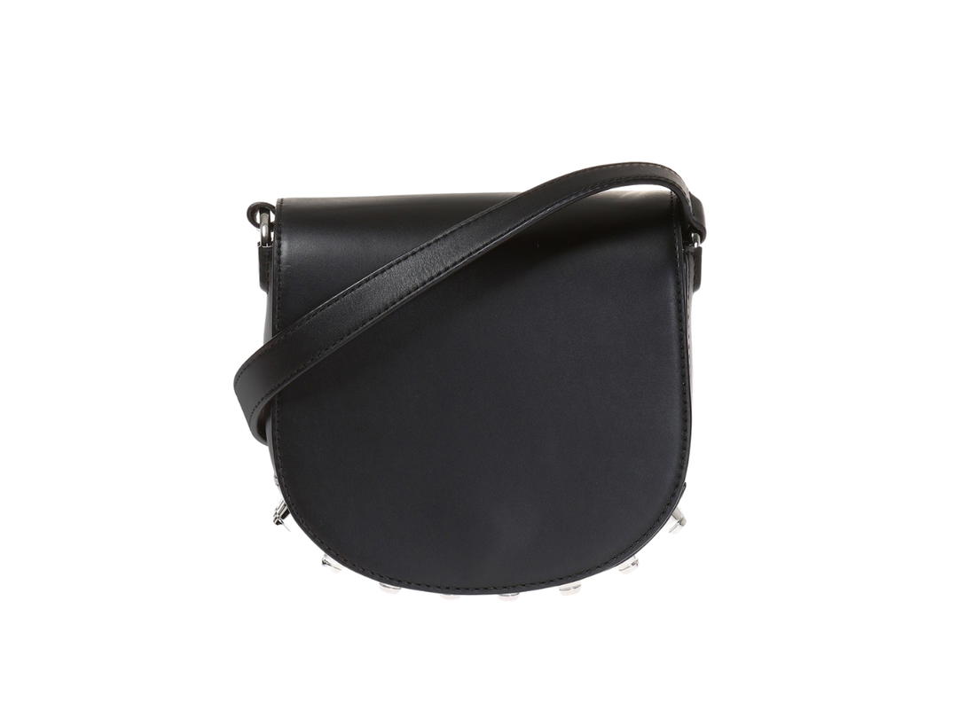 Alexander Wang Alexander Wang Mini Lia Shoulder Bag Silver Hardware Black