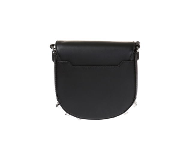 Alexander Wang Alexander Wang Mini Lia Shoulder Bag Silver Hardware Black - view 2