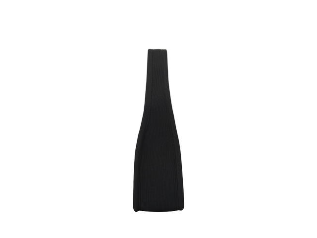 Alexander Wang Alexanderwang Ryan Small Bag In Rib Knit With Printed Logo Black - view 3