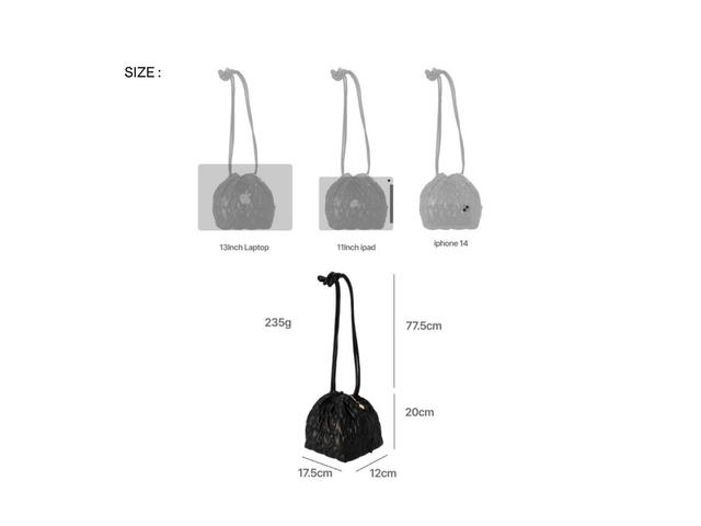 ALICE MARTHA ALICE MARTHA FLA BAG [BLACK] - view 6