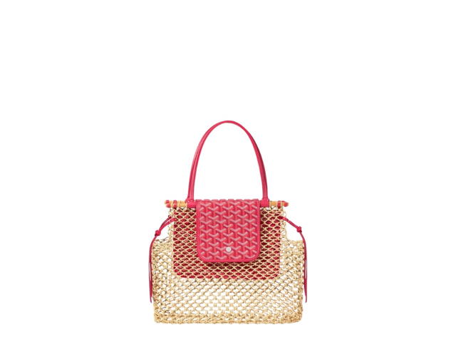 Goyard Goyard Aligre Bag In Fuchsia Goyardine Canvas With Palladium - view 1