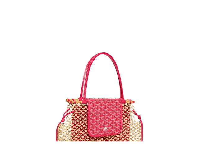 Goyard Goyard Aligre Bag In Fuchsia Goyardine Canvas With Palladium - view 2