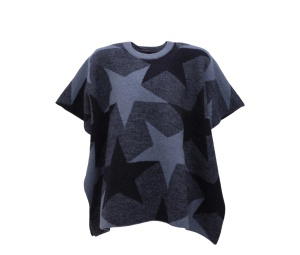 Buy Stella Mccartney Wool Sweater Cloak Blue at Sasom – Authentic and Ready to Ship
