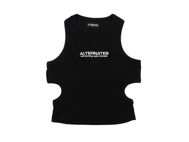 Alternates Alternates Backless Tank Top Black - view 1