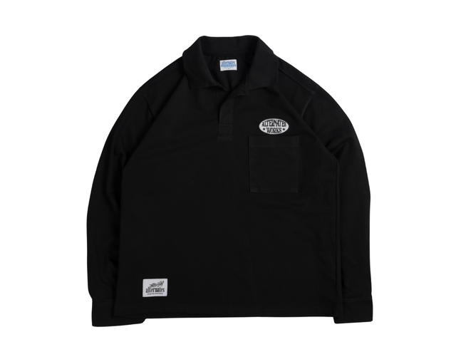 Alternates Alternates Polo Logo Shirt Black - view 1