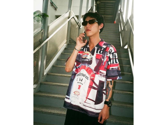 Alternates Alternates SUPER1 Overprinted Shirt - view 3
