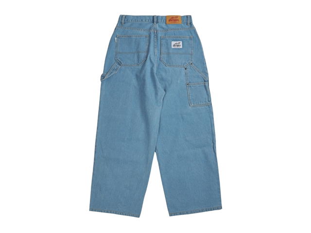 Alternates Alternates Washed Denim Carpenter Light Blue - view 2