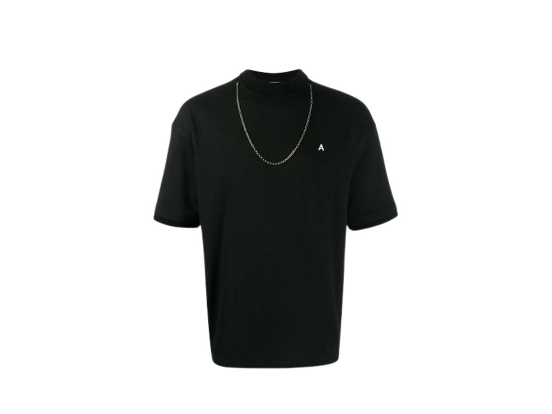 AMBUSH AMBUSH Chain Necklace T-Shirt Black