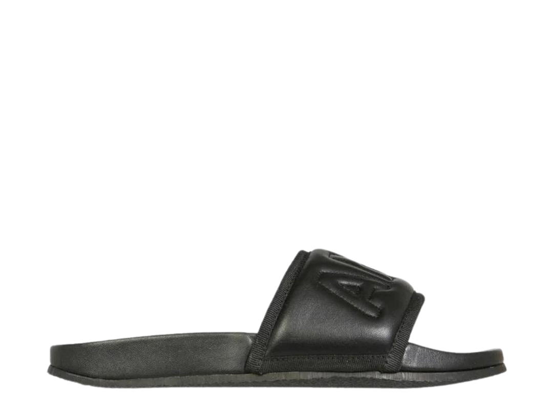 AMBUSH AMBUSH Leather Quilted Slides Black