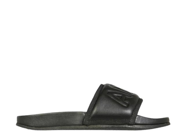 AMBUSH AMBUSH Leather Quilted Slides Black - view 1