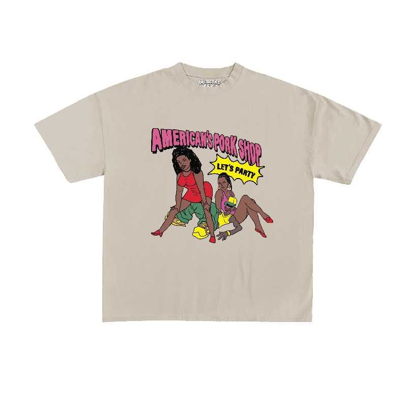 American Pork Shop American's porkshop Let's Party Tee