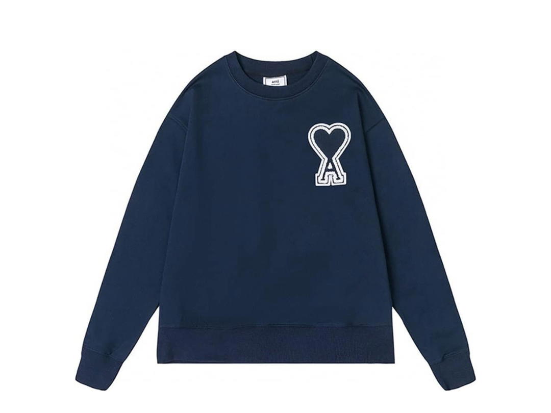 Ami Paris Ami Alexandre Mattiussi Sweatshirt Blue