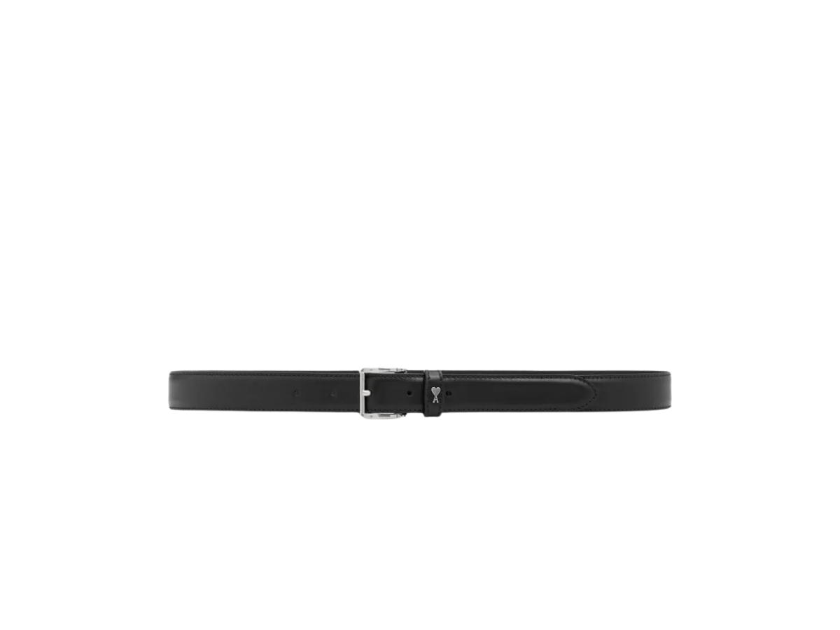 Buy Ami Paris Paris Belt Black at Sasom – Authentic and Ready to Ship