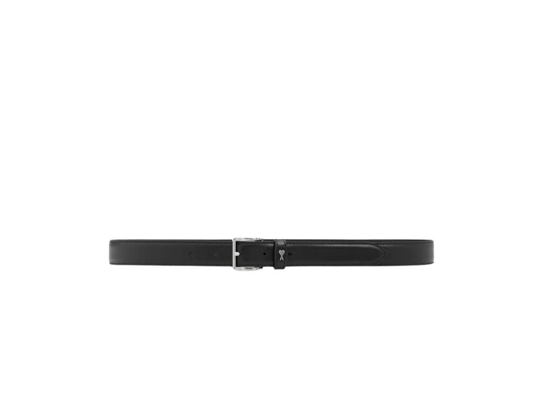 Ami Paris Ami Paris Paris Belt Black