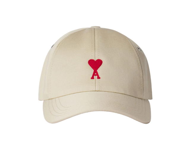 Ami Paris Ami De Coeur Cap Beige - view 1