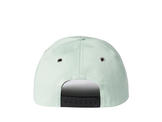 Ami Paris Ami De Coeur Cap In Cotton Gabardine Aqua - view 2