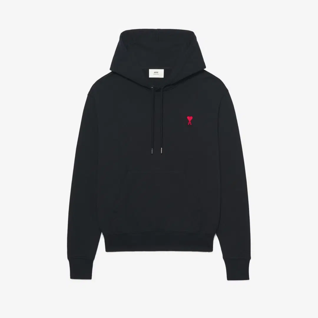 Ami Paris AMI de Coeur Hoodie Black - 22SS
