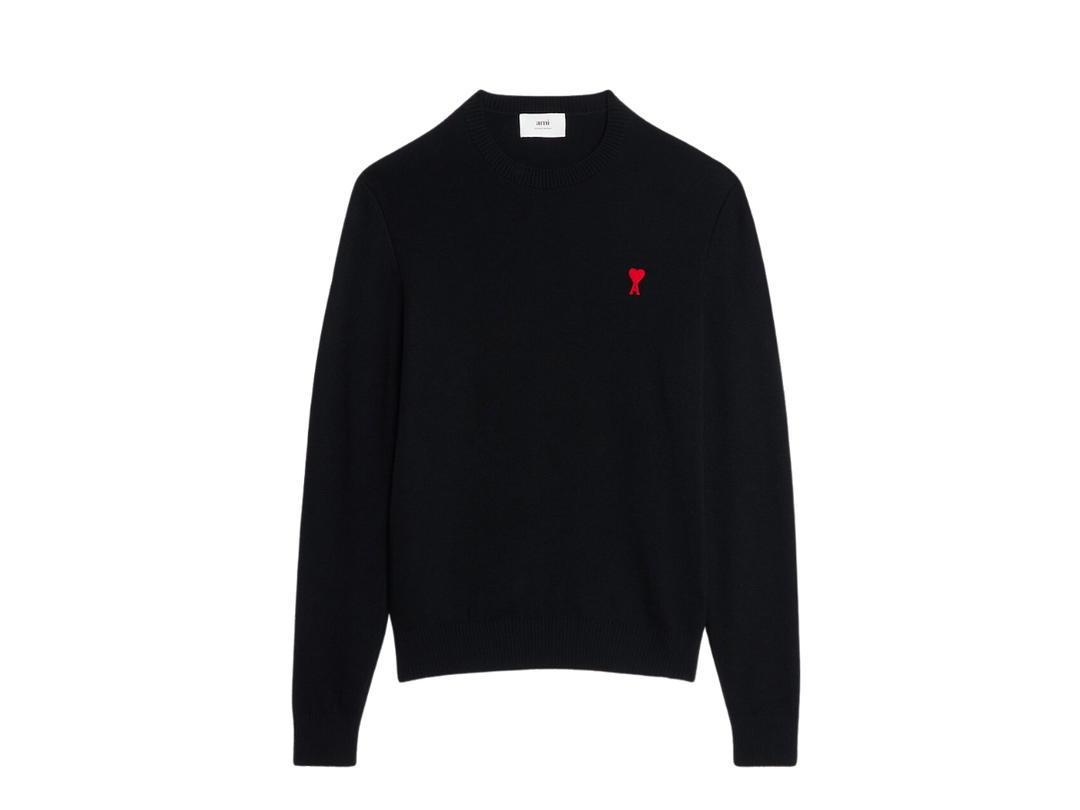 Ami Paris Ami de Coeur Sweater Black