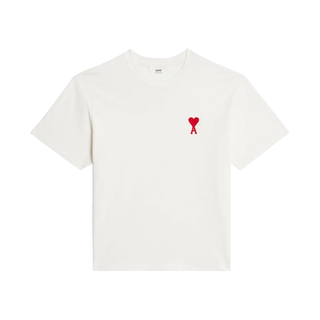 Ami Paris AMI de Coeur T-Shirt Natural White