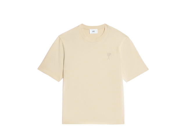 Ami Paris AMI de Coeur T-Shirt Vanilla - view 1