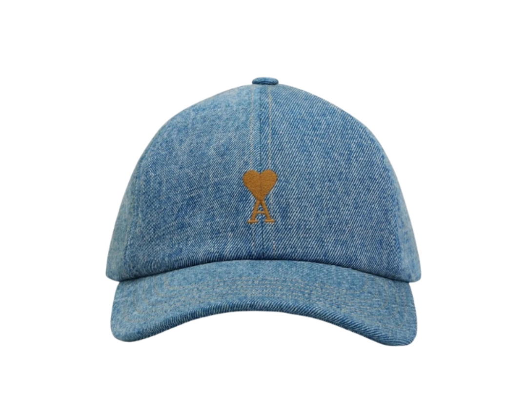 Ami Paris Ami Paris Cotton Cap Blue