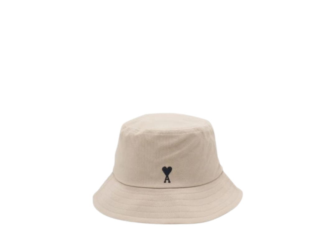 Ami Paris Ami Paris De Coeur Bucket Hat Neutrals