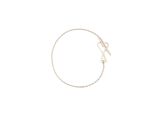Ami Paris Ami De Coeur Chain Bracelet Silver - view 1
