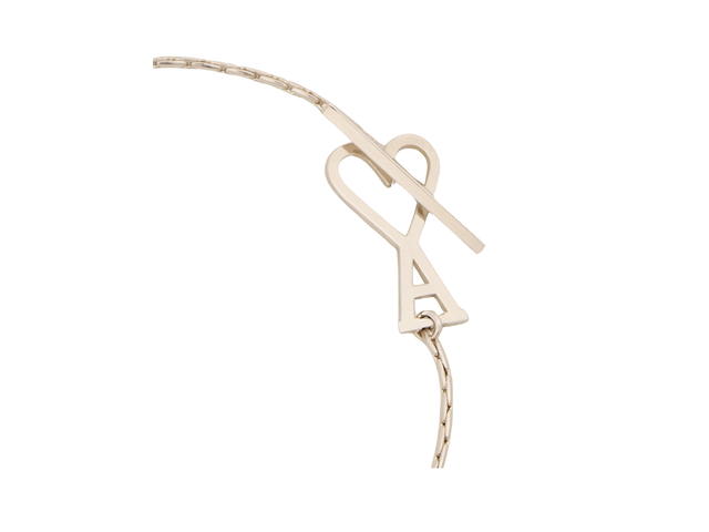Ami Paris Ami De Coeur Chain Bracelet Silver - view 2