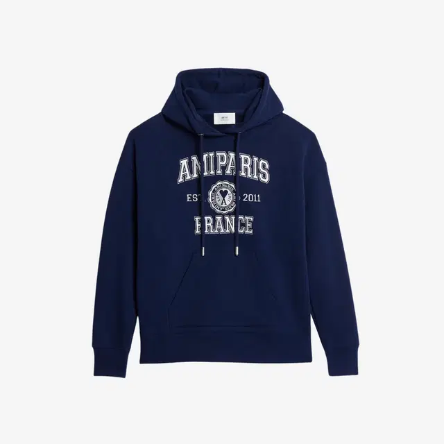 Ami Paris AMI Paris France Hoodie Nautic Blue - view 1
