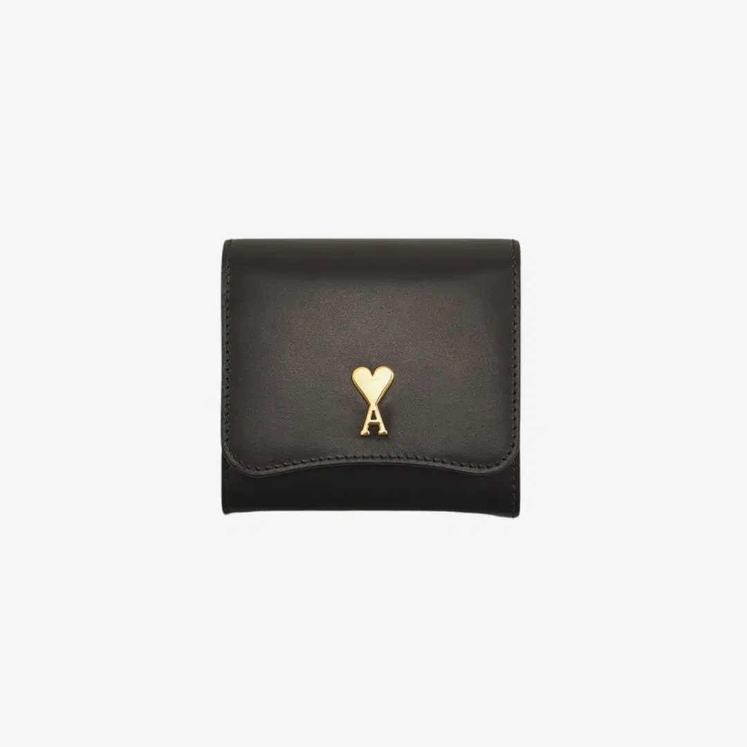 Ami Paris AMI Paris Paris Compact Wallet Black