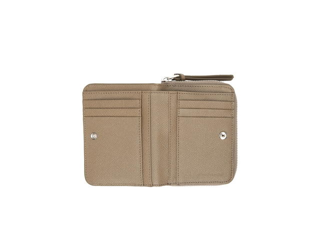 Ami Paris Ami Paris De Cœur Wallet Taupe - view 3