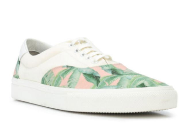 AMIRI AMIRI Banana Leaf print sneakers - view 2